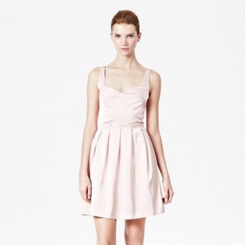 NWT French Connection Sassy Sara Sless Flared Dress Size 10